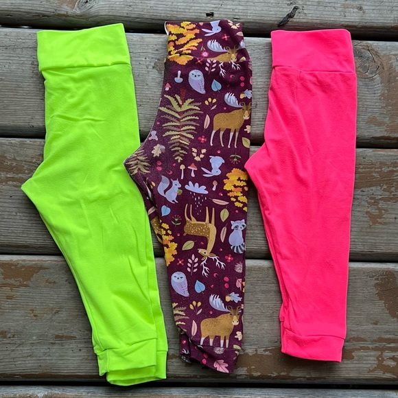 Bumblito Stretchy Toddler Leggings - Lot of 3 - Size 6-24 Months - Picture 2 of 4
